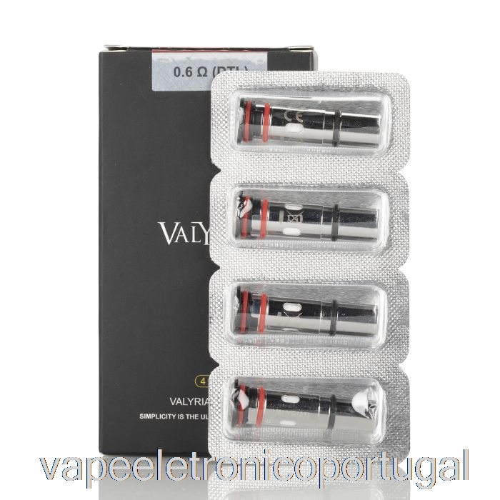 Vape Eletrônico Uwell Bobinas De Pod De Substituição De Valyrian 0,6 Ohm Bobinas De Pod De Valyrian